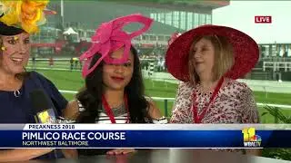See the latest trends in Preakness hats