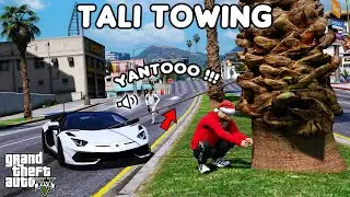 TALI TOWING MOBIL KE POHON - GTA 5 ROLEPLAY