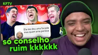 ⚠️ HUMORISTAS LIDANDO COM PROBLEMAS AMOROSOS do canal canalha | KFTV Show