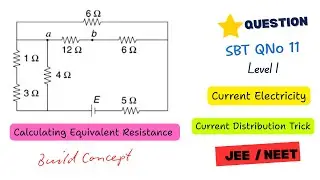 Find EMF of Battery | SBT Current Electricity Q11 Solution | JEE / NEET