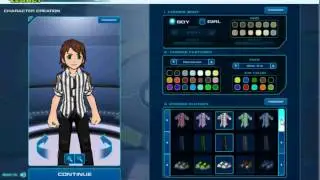 FusionFall Legacy Demo Character Creation