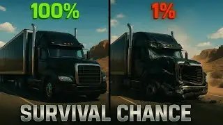 Best of Realistic Survival Chance Crashes 🚓BeamNG drive #16
