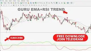 GURU EMA+RSI SIGNALS WORK FOR FOREX MT4 #freesignal    #binaryoptionstradingforbeginners #signals