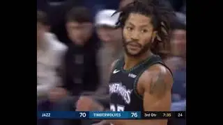Derrick Rose 50 vs UTA (2010's 50 Point Games)