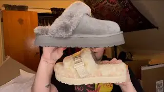 UGG DISQUETTE & PANTHER FLUFFITA UNBOXING