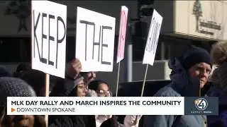 MLK Day Rally and March inspires community