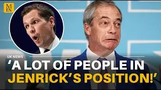 ‘EVERY Conservative is considering defecting’ | Farage reacts to Jenrick SACKING