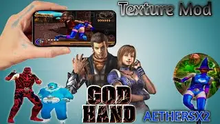 God hand Aethersx2 New Texture mod Chapter 3 | Skin Edition PS2 Emulator #rockygamestation