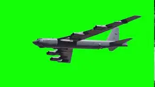 Green Screen: B-52 Bomber