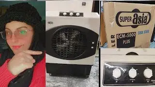 Super Asia ECM-5000 Plus Inverter Air Cooler Testing , Features & Unboxing || Air Cooler Unboxing ||