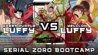 [SERIAL ZORO] Yellow Luffy 黄ルフィ VS Green Purple Luffy 緑紫 ルフィ | OP14.75 | OPTCG | StreetFoodKingsPH