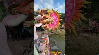 Wrong way of Ganpati Visarjan - Ganpati Visarjan #ganpati #Ganesh nimajjanam #ganpativisarjan