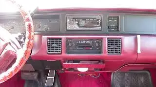 92 Olds Custom Cruiser Interior View