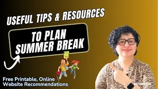 Tips to Plan the Perfect Summer Break | Free Time Table Printable | Online Resources #parentingtips