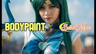 Sailor Moon Comes to Life! Insane Realistic Bodypaint Transformation