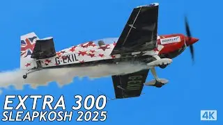 Extra 300 Unlimited Aerobatics Display – SleapKosh 2025