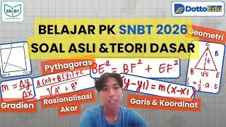 BEDAH SOAL ASLI SNBT & TEORI: Geometri & Koordinat, Rasionalisasi Akar (Pengetahuan Kuantitatif)