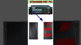 STRANGER PBT701 // #amplifier #dj #sound #speaker#stranger  @thetechaudio