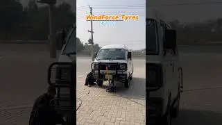 WindForce tyre 145R12C in Suzuki Bolan #suzukibolan #windforcetyre #tyre #jatttyres
