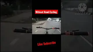 Without Hand Cycling #cycle #stunts #viral #shorts