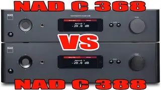 Sound Battle!!! NAD C 388(150 watts) vs NAD C 368(80 watts) with KEF LS50 Meta.