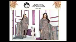 Premium Marina Printed Mother Collection Marina Dupatta Unstitched 3P Suit code: mmc008