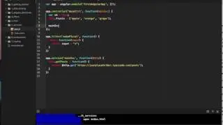 AngularJS 1.6.x Tutorial - 6 - services (and factories)