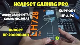 Unboxing Dareu EH728 Pro Headset Gaming 200Ribuan
