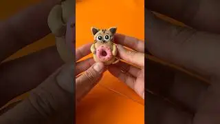 Как слепить котенка из пластилина #music #котенок #cat #лепка #операцияпластилин #tutorial #clay