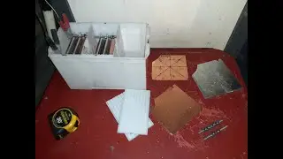 Building the Zinc Copper Battery Box with all solid plates