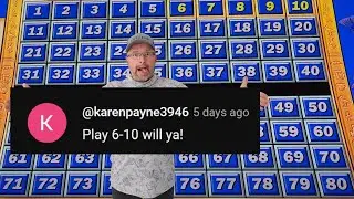 Cleopatra Keno 50¢: Karen’s 6–10 Numbers Put to the Test! Bonus Hunt Gone Wild