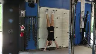 Handstand Pushup Kipping