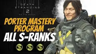 How to Get S-Rating in DS2 Thrown Weapons & Firearms Training | Death Stranding 2 Porter Training 4