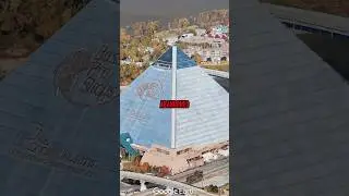 Would you visit this place? #abandoned #pyramid #bassproshop #exploring #memphis #tennessee #shorts