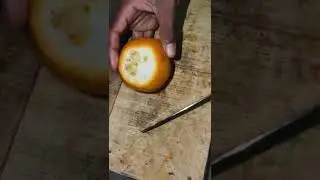 #Kinu cut #karne ka #aasan #tarika 🍊🍊🍊🍊🍊🍊