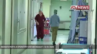 NEONATO MORTO: 8 OPERATORI SANITARI INDAGATI | 15/01/2026