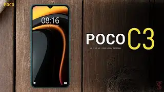Цена Poco C3, официальный внешний вид, дизайн, характеристики, камера, функции и подробности о пр...