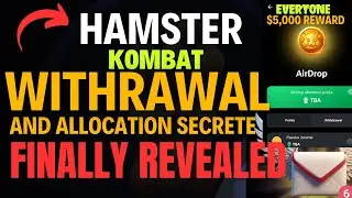 HAMSTER KOMBAT WITHRAWALS, AND ALLOCATION SECRETE REVEALED #hamsterkombat
