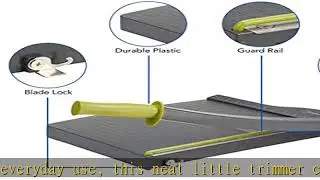 Swingline Paper Cutter, Guillotine Trimmer, 12