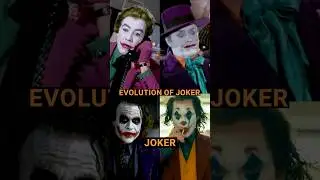 Evolution of Joker (Live-Action)