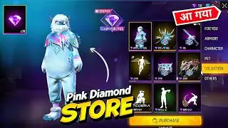 Pink Diamond Exchange Rewards 💥🤯 | Winter Special Pink Diamond Store Event |  free fire new event