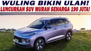 WULING BIKIN ULAH! LUNCURKAN SUV MURAH SEHARGA 190 JUTA! MOBIL JEPANG BISA MAMPUS❗️