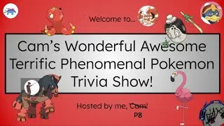 The Pok&eacute;mon Bracket Gameshow! Episode 1! (Ft Cam, Chris, Wubz, Shplop)