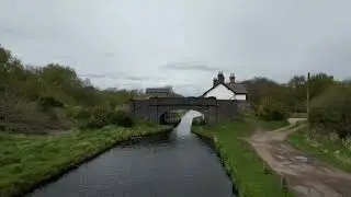 Drone Footage of Pelsall North Common Canals, Walsall, W.Mids - Apr 2024 - DJI Mini 3 Pro