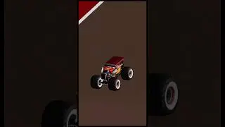 Overdriven's LONGEST Jump!! #monsterjam #monstertrucksoverdriven #mania #worldrecord