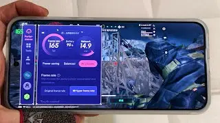 Oneplus Ace 6T FPS 165Hz Test @ Delta Force