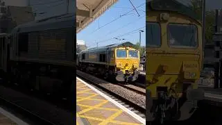 Freightliner 66604 - Newark Northgate 10/05/25 #freightliner #class66 #trainspotting #uktrains