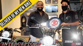 ROYAL ENFIELD 650 INTERCEPTOR DELIVERY - STEREOCAT MOTOVLOGS