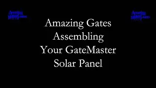 GM Solar Bracket Setup