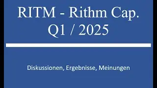 Aktie im Depot: RITM - Rithm Capital Q1 2025 Zahlen
